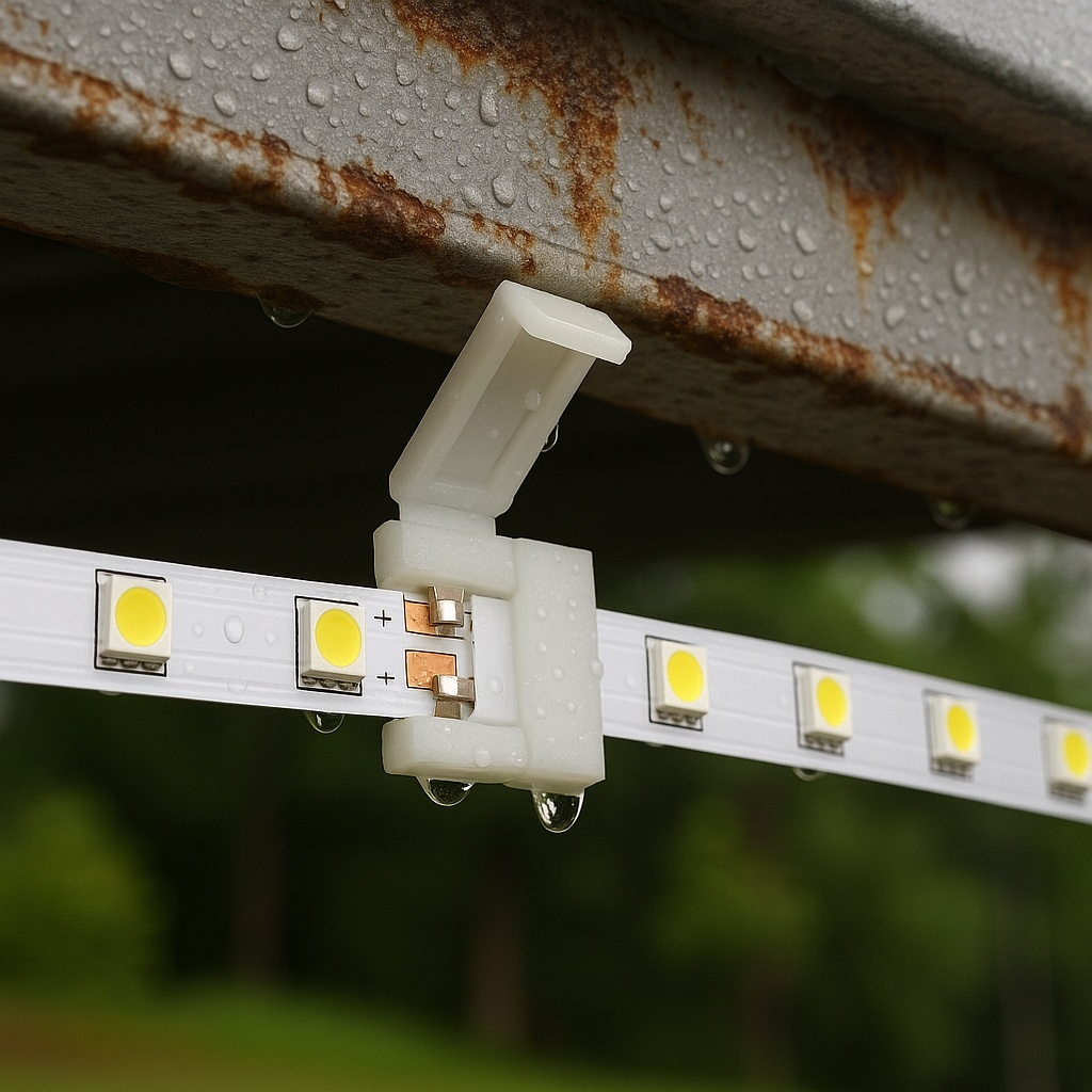 Connector failure in humid area