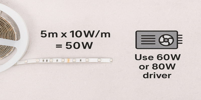 led strip power calculation guide