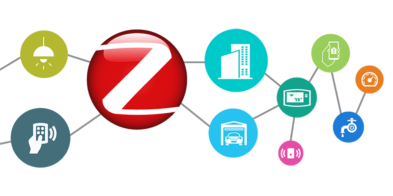 Zigbee smart control Zigbee smart home automation icons