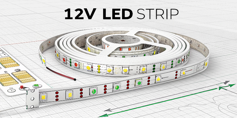 12V LED Strip 12V flexible LED strip light roll