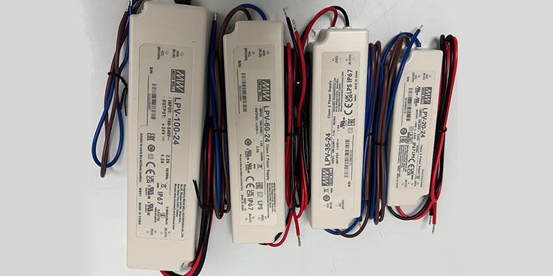 led power supply mean well led power supplies, waterproof 24v drivers for strip lights