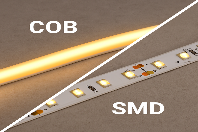 COB and SMD Structure COB vs SMD structure