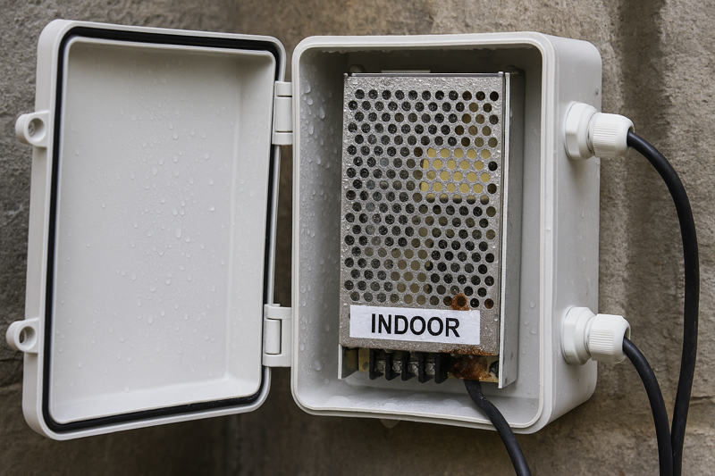 Indoor Power Supply Inside a So-Called