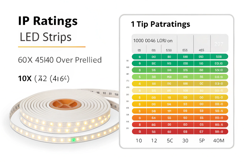 IP Rating Chart for LED Strips