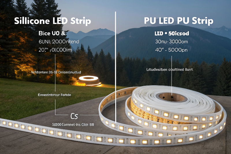 Outdoor LED Strip Material Comparison