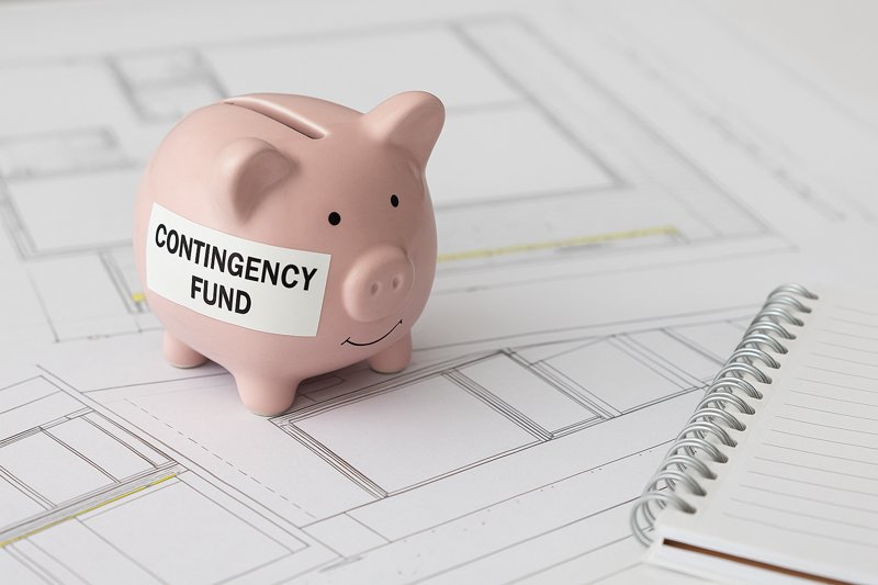 A piggy bank labeled 